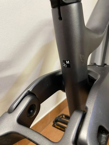 Used Haibike AllMtn SE 2021 2021 Mountainbike, Light Gray, 29 — image 11 of 12