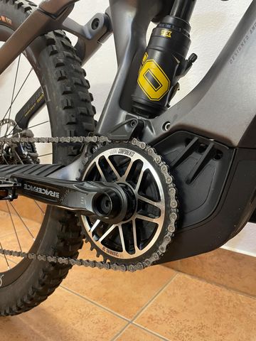 Used Haibike AllMtn SE 2021 2021 Mountainbike, Light Gray, 29 — image 10 of 12
