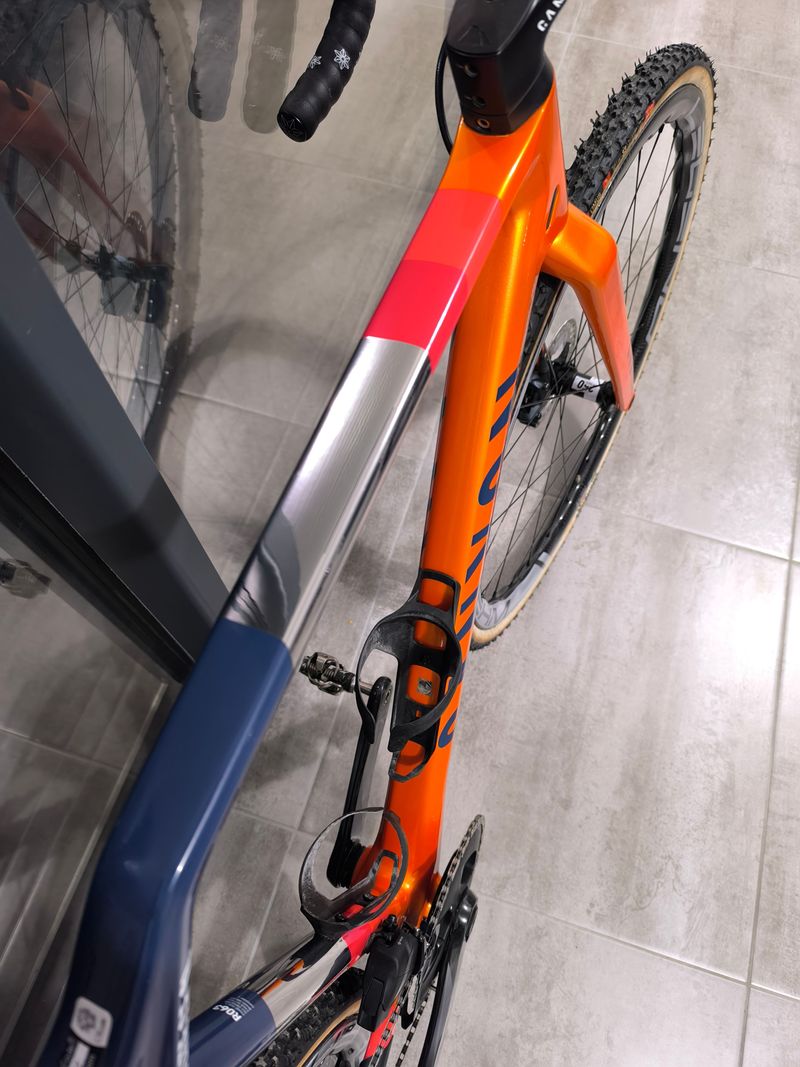 Used Canyon Inflite CF SL 8 2022 Frameset 2022 Road & Gravel, Orange — image 3 of 11