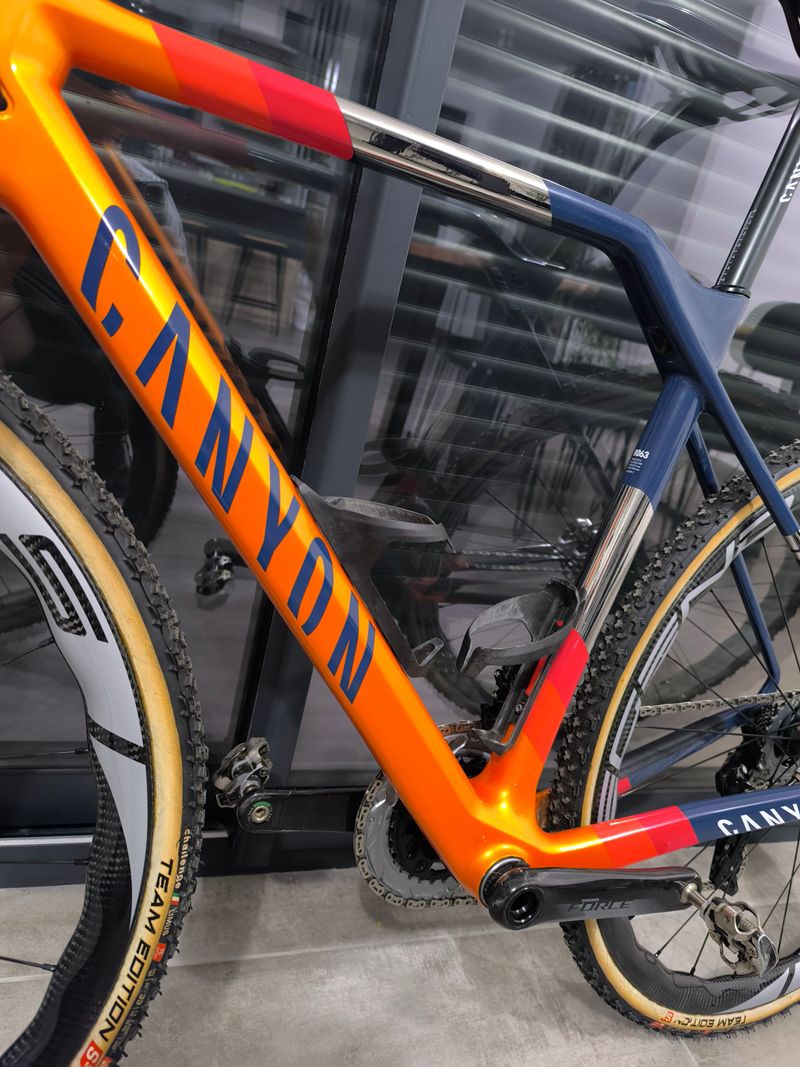 Used Canyon Inflite CF SL 8 2022 Frameset 2022 Road & Gravel, Orange — image 2 of 11