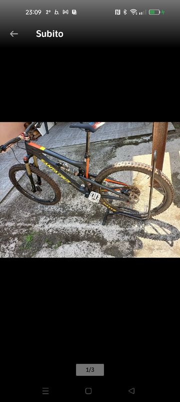 Used Santa Cruz Nomad C S 2017 Frameset 2017 Mountainbike, Green, 27.5 — image 3 of 3