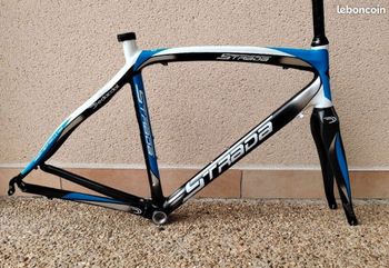 Dedacciai, Cadre Strada Bleu Blanc  Dedacciai RIbel Carbone Frameset
