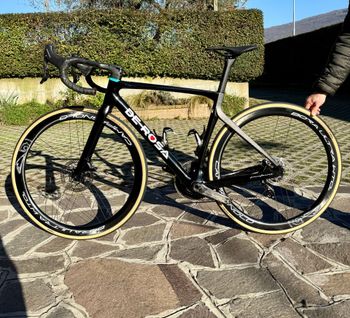 Used De Rosa De Rosa 70 Super Black Pininfarina 2025 Road & Gravel, Schwarz — image 2 of 13