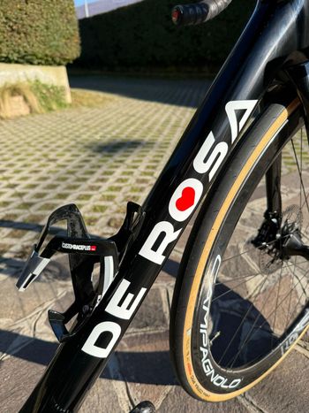 Used De Rosa De Rosa 70 Super Black Pininfarina 2025 Road & Gravel, Schwarz — image 12 of 13