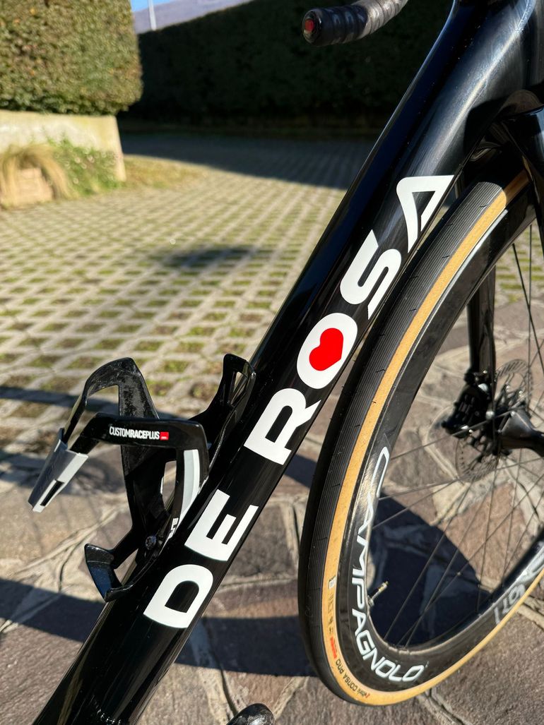 Used De Rosa De Rosa 70 Super Black Pininfarina 2025 Road & Gravel, Schwarz — image 12 of 13