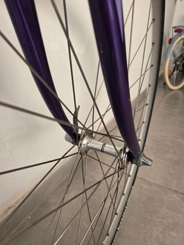 Used Eddy Merckx Arcobaleno 1995 Road & Gravel, Purple — image 8 of 30