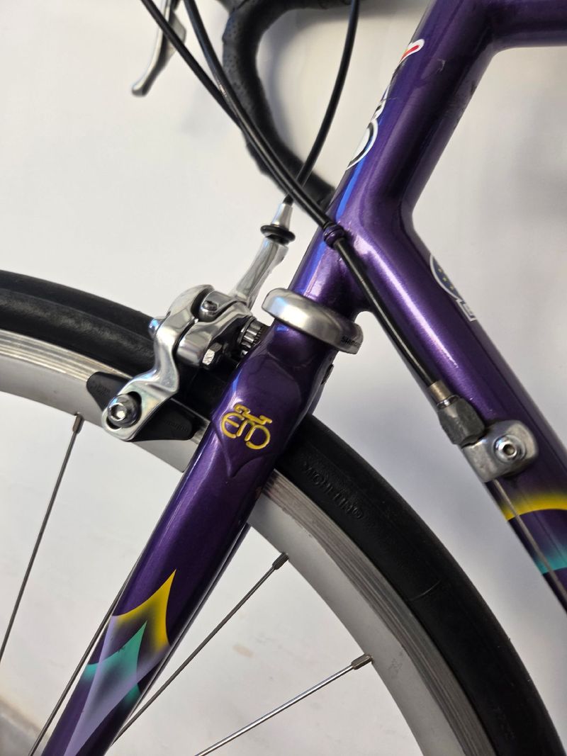 Used Eddy Merckx Arcobaleno 1995 Road & Gravel, Purple — image 15 of 30