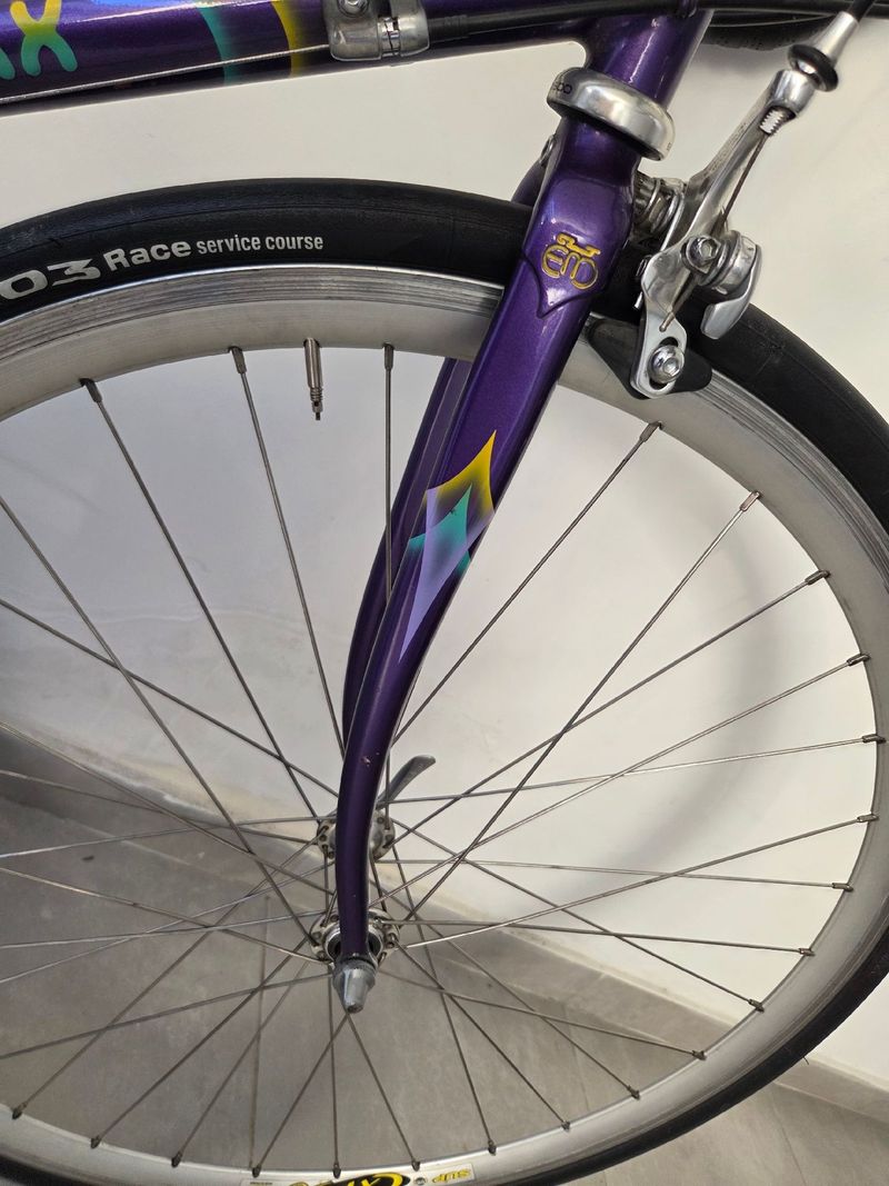 Used Eddy Merckx Arcobaleno 1995 Road & Gravel, Purple — image 12 of 30