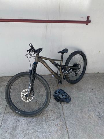 Gebrauchtes Specialized Stumpjumper Sram Eagle Transmission GX 2023 Mountainbike, Hellgrau — Bild 5 von 7