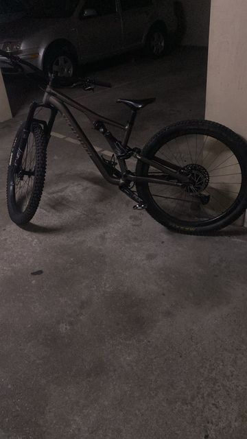 Gebrauchtes Specialized Stumpjumper Sram Eagle Transmission GX 2023 Mountainbike, Hellgrau — Bild 6 von 7