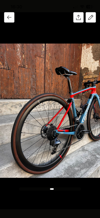 Used Wilier Cento10NDR SRAM FORCE eTAP AXS DISC 2x12XDR 2020 2020 Road & Gravel, Red — image 7 of 14