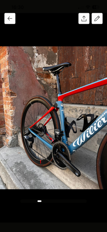 Used Wilier Cento10NDR SRAM FORCE eTAP AXS DISC 2x12XDR 2020 2020 Road & Gravel, Red — image 4 of 14