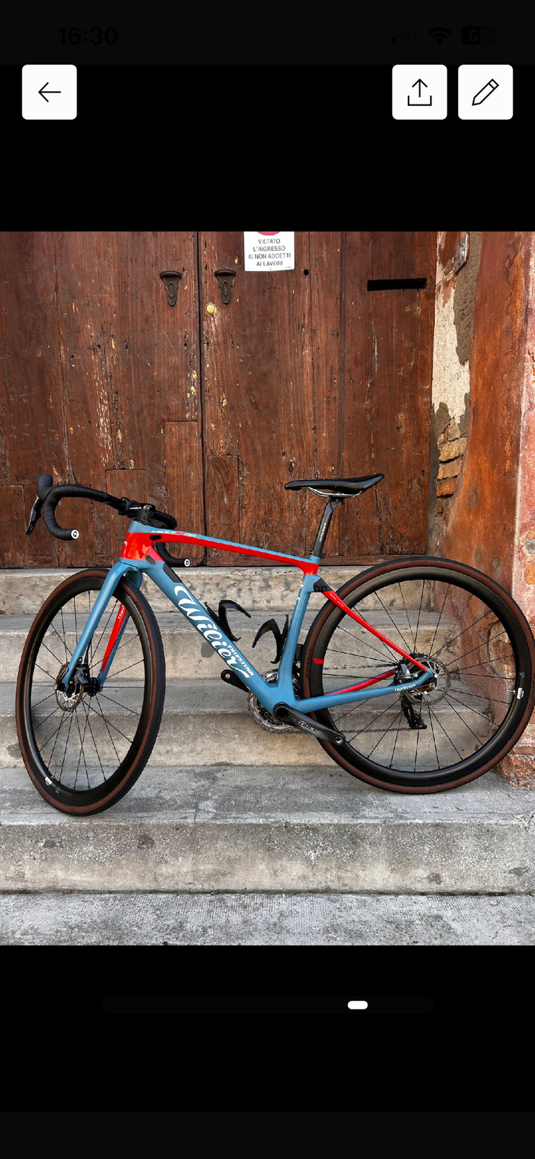 Used Wilier Cento10NDR SRAM FORCE eTAP AXS DISC 2x12XDR 2020 2020 Road & Gravel, Red — image 12 of 14