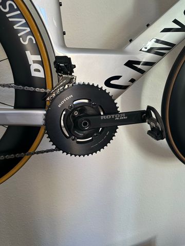 Gebrauchtes Canyon Speedmax Shimano Dura Ace Di2 2023 Road & Gravel, Hellgrau — Bild 2 von 10