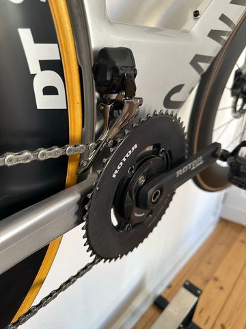 Gebrauchtes Canyon Speedmax Shimano Dura Ace Di2 2023 Road & Gravel, Hellgrau — Bild 4 von 10