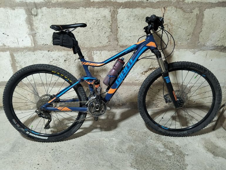 Used Giant Stance 27.5 1 2016 2016 Mountainbike, Blue, 27.5 — image 1 of 3