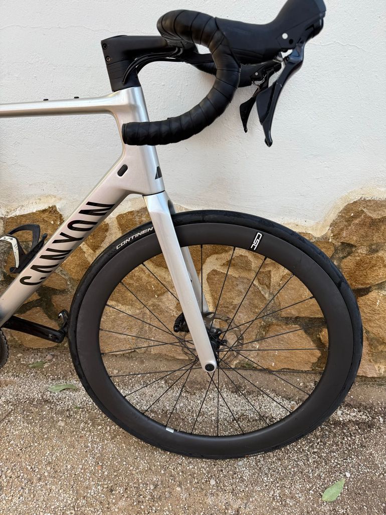 Used Canyon Endurace CF 7 2025 2025 Road & Gravel, Grigio chiaro — image 9 of 9