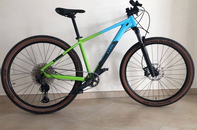 Used CUBE REACTION PRO 2021 2021 Mountainbike, Green, 27.5, 29 — image 1 of 22
