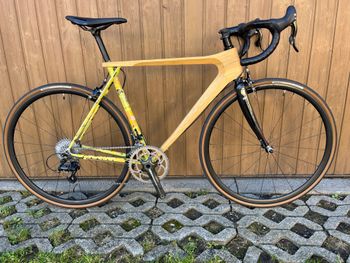 Tree-Racer, Holz-Rahmen mit Campagnolo Centaur, RH 54, Campagnolo Centaur