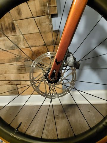 Used Allied ABLE Force AXS 2023 2023 Road & Gravel, Orange — image 5 of 6