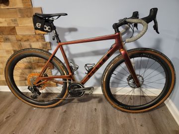 Used Allied ABLE Force AXS 2023 2023 Road & Gravel, Orange — image 2 of 6