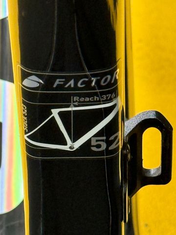 Used Factor O2 VAM 2023 Frameset 2023 Road & Gravel, Black — image 4 of 6