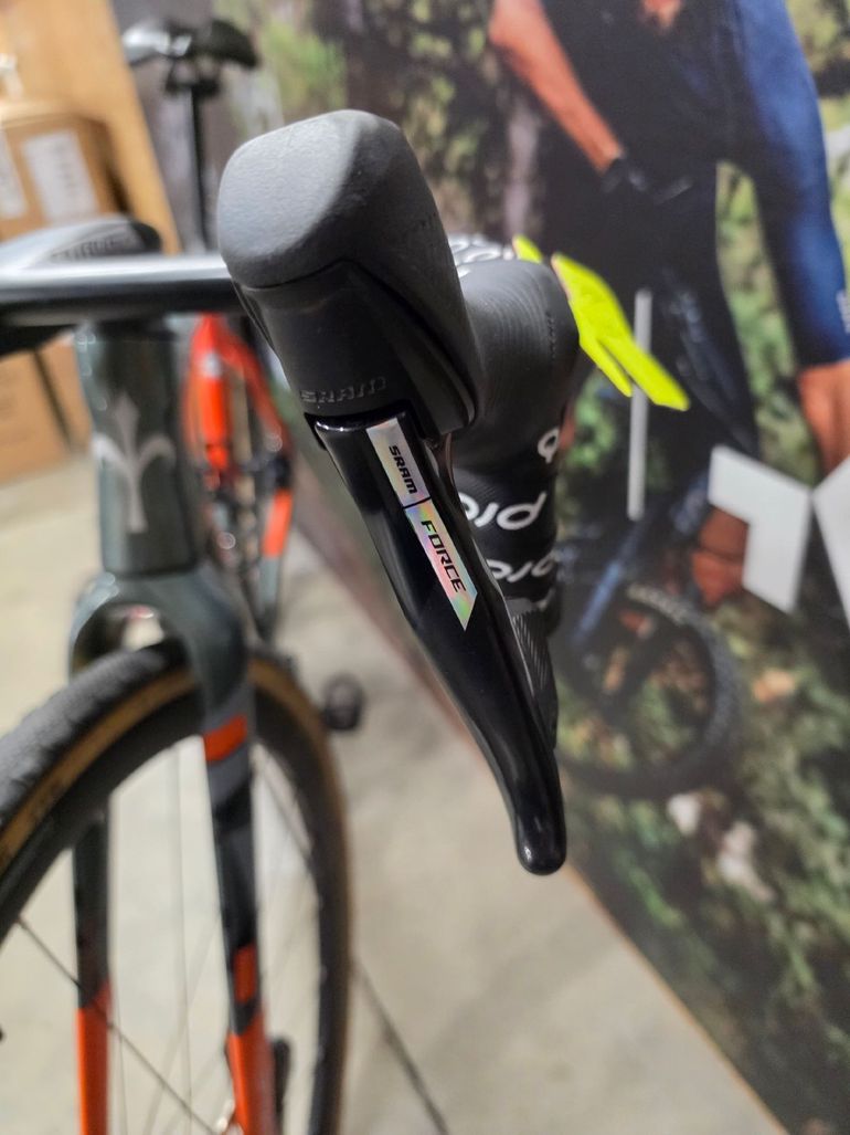 Used Wilier Rave SLR - Road SRAM FORCE D2 AXS 2x12 2024 2024 Road & Gravel, Orange — image 11 of 15