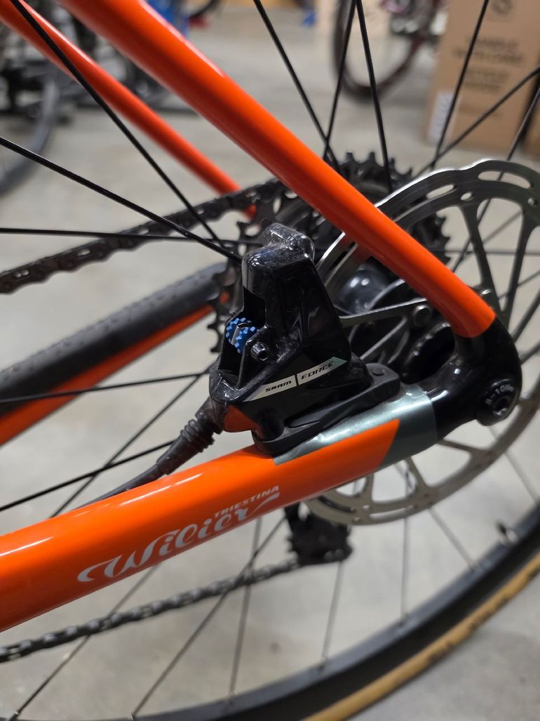 Used Wilier Rave SLR - Road SRAM FORCE D2 AXS 2x12 2024 2024 Road & Gravel, Orange — image 7 of 15