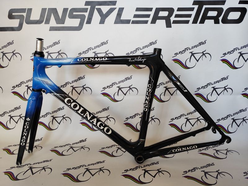 Used Colnago E1 Jet 2027 Road & Gravel, Blue — image 9 of 18