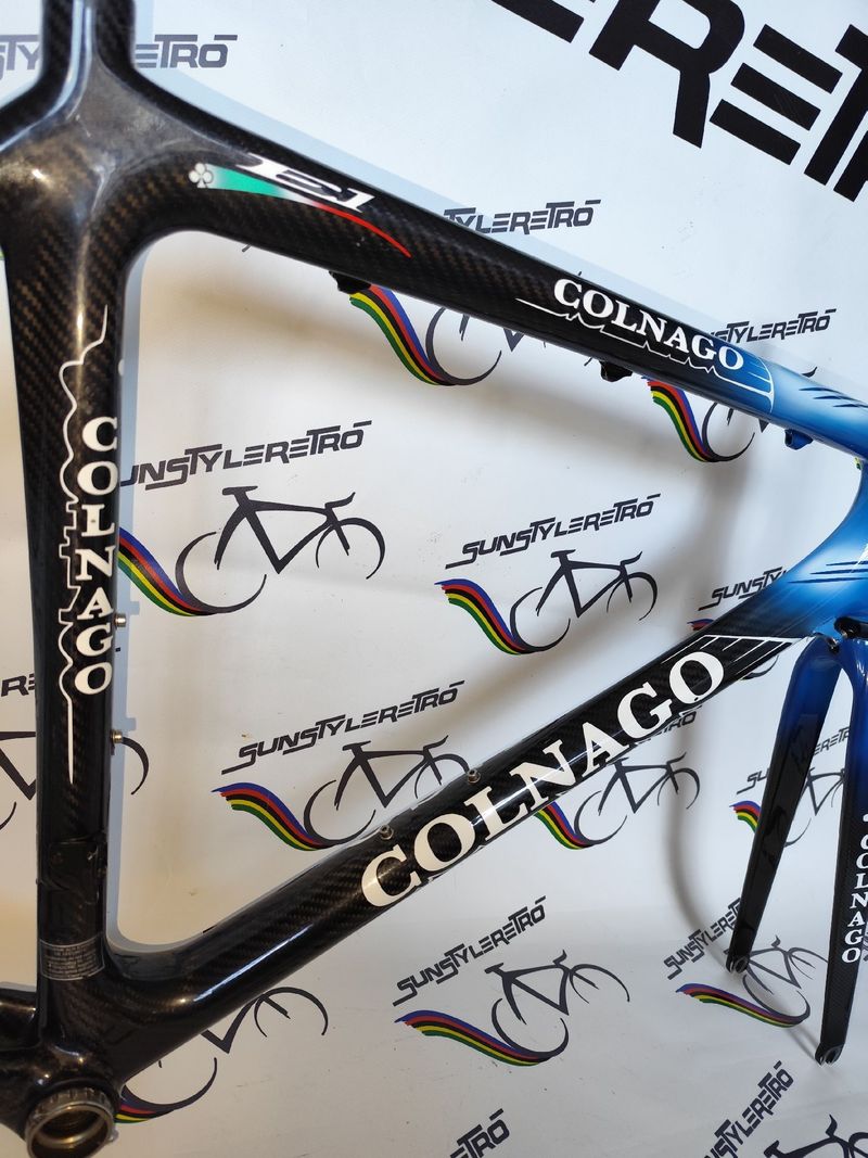 Used Colnago E1 Jet 2027 Road & Gravel, Blue — image 7 of 18