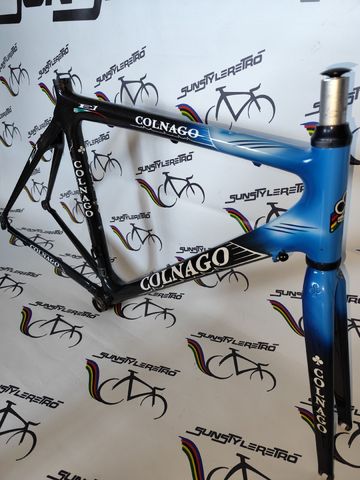Used Colnago E1 Jet 2027 Road & Gravel, Blue — image 8 of 18