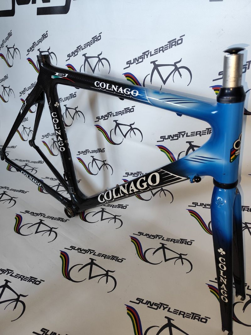 Used Colnago E1 Jet 2027 Road & Gravel, Blue — image 8 of 18