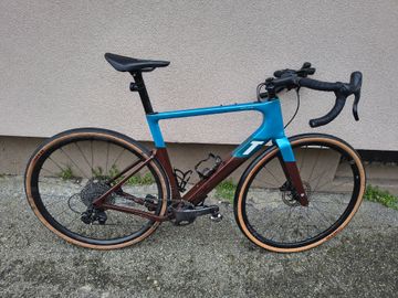 3T Exploro Racemax 2023 Road & Gravel usato, Blu — immagine 1 di 5