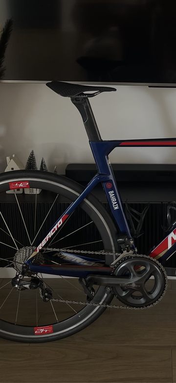Gebrauchtes Merida Reacto Shimano Ultegra Di2 2018 Road & Gravel, Blau — Bild 3 von 5