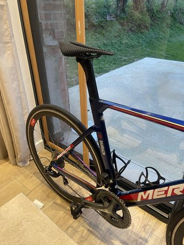 Gebrauchtes Merida Reacto Shimano Ultegra Di2 2018 Road & Gravel, Blau — Bild 4 von 5