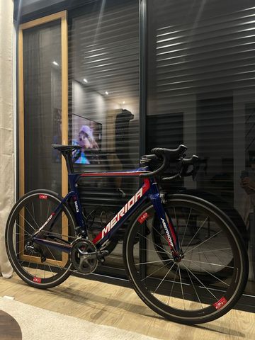 Gebrauchtes Merida Reacto Shimano Ultegra Di2 2018 Road & Gravel, Blau — Bild 2 von 5