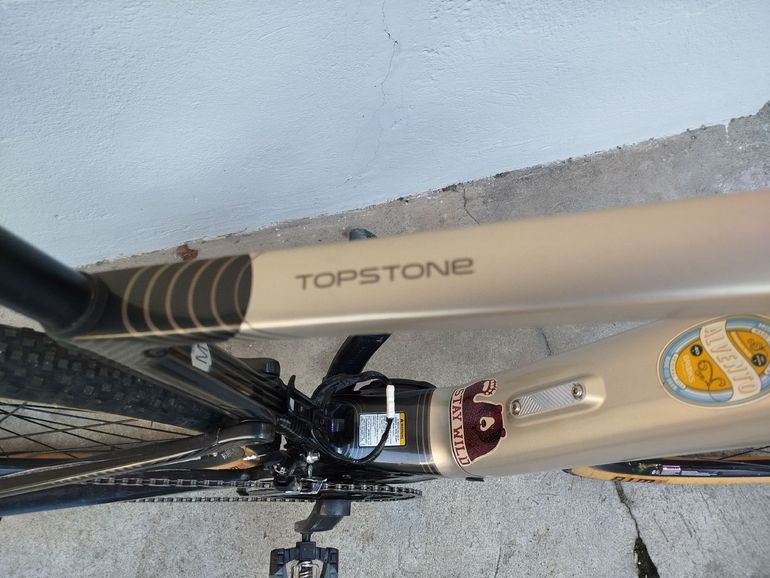 Used Cannondale Topstone Neo Carbon 4 2022 2022 Road & Gravel, Orange — image 5 of 9