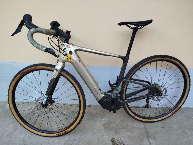 Used Cannondale Topstone Neo Carbon 4 2022 2022 Road & Gravel, Orange — image 2 of 9
