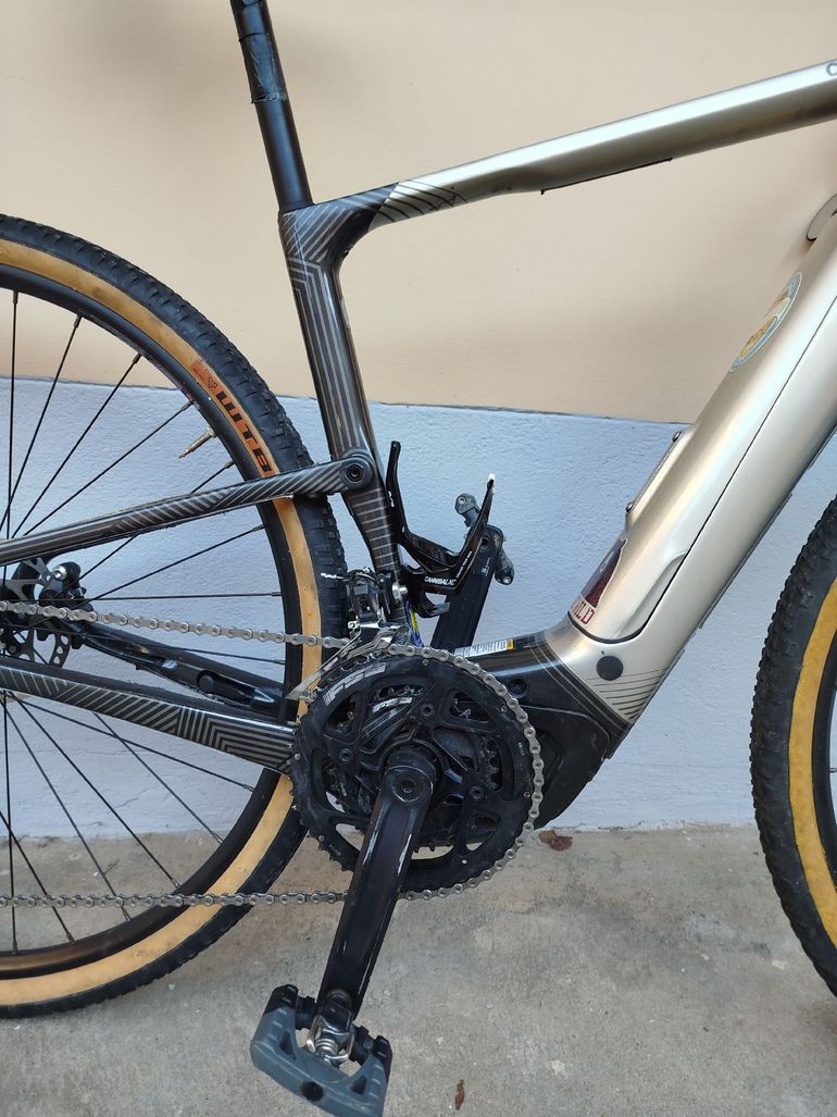 Used Cannondale Topstone Neo Carbon 4 2022 2022 Road & Gravel, Orange — image 8 of 9