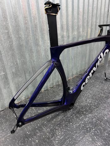 Used Cervélo S5 Frameset Sapphire Ice 51 2024 Road & Gravel, Purple — image 6 of 8
