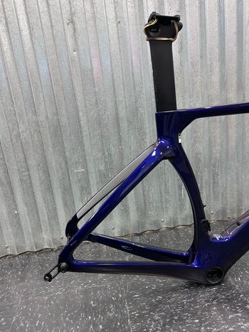 Used Cervélo S5 Frameset Sapphire Ice 51 2024 Road & Gravel, Purple — image 7 of 8