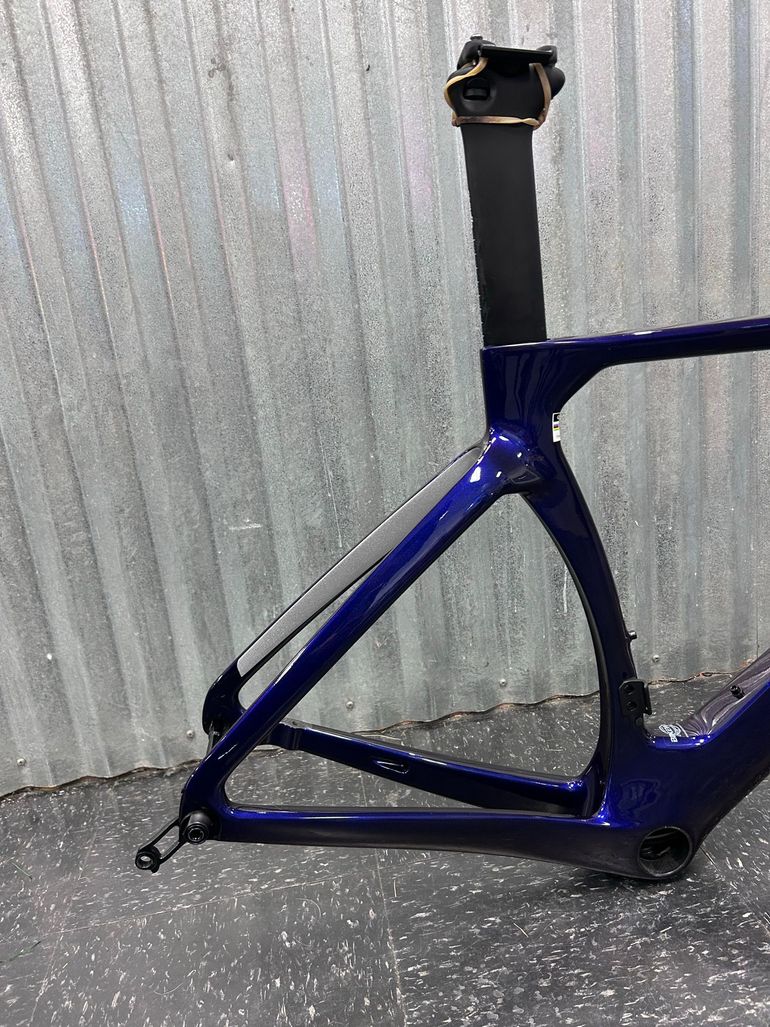 Used Cervélo S5 Frameset Sapphire Ice 51 2024 Road & Gravel, Purple — image 7 of 8