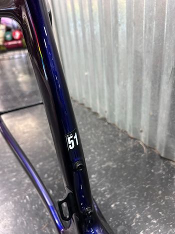 Used Cervélo S5 Frameset Sapphire Ice 51 2024 Road & Gravel, Purple — image 8 of 8
