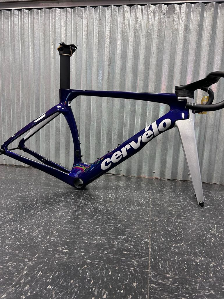 Used Cervélo S5 Frameset Sapphire Ice 51 2024 Road & Gravel, Purple — image 1 of 8