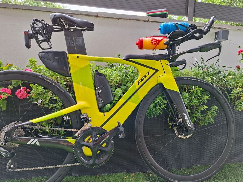 Felt Ia Shimano Ultegra Di2 2021 Road & Gravel usato, Verde — immagine 6 di 30