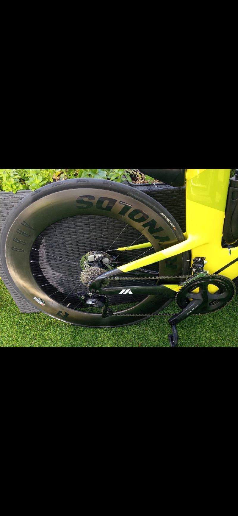 Felt Ia Shimano Ultegra Di2 2021 Road & Gravel usato, Verde — immagine 13 di 30