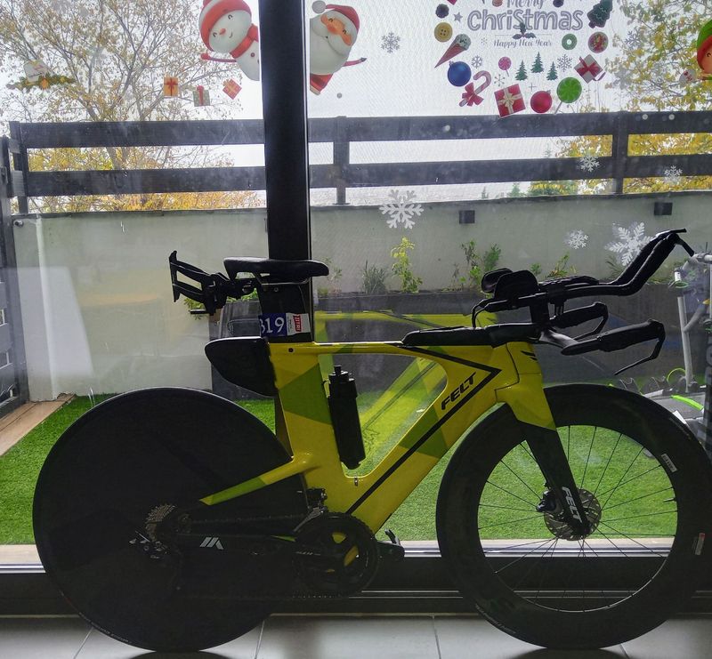 Felt Ia Shimano Ultegra Di2 2021 Road & Gravel usato, Verde — immagine 29 di 30