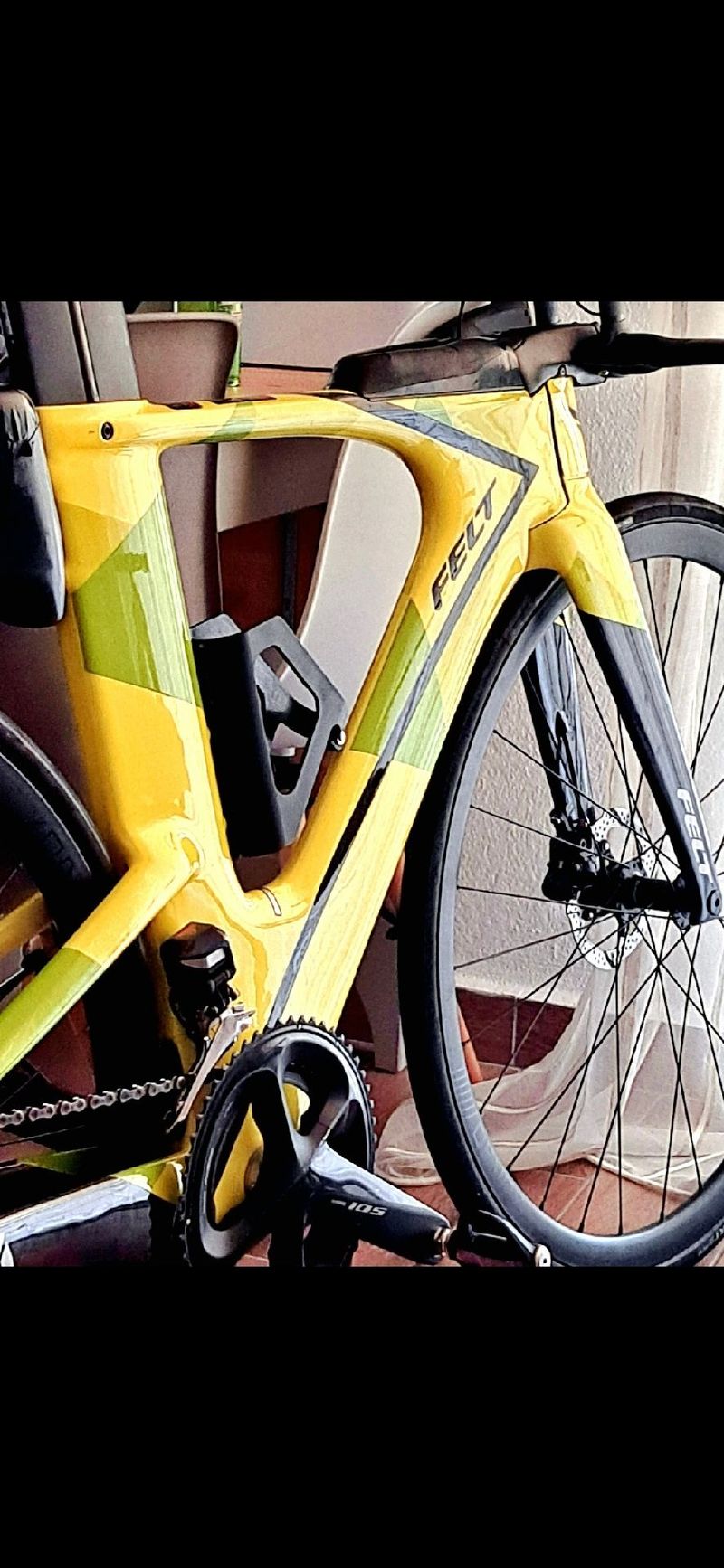 Felt Ia Shimano Ultegra Di2 2021 Road & Gravel usato, Verde — immagine 24 di 30