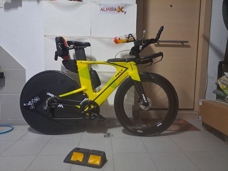 Felt Ia Shimano Ultegra Di2 2021 Road & Gravel usato, Verde — immagine 27 di 30