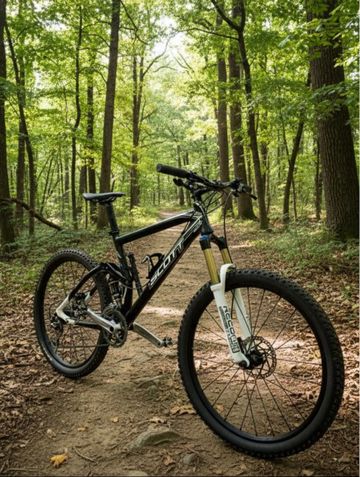 Used Scott RECON 2009 Mountainbike, Black — image 1 of 5